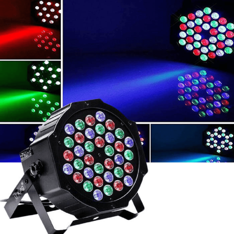 LUCES DISCOTECA COLORIDO 18 LED PARA FIESTA
